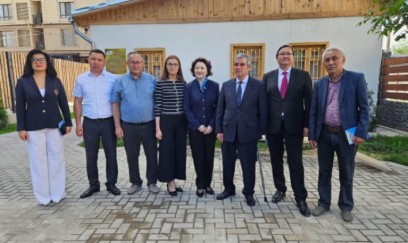 Fond Prezidenti Bişkekdə Alıkul Osmonov Forumunda çıxış edib- FOTOLAR