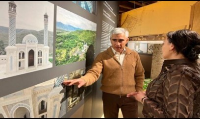 Zəngilan məscidi Venesiya Biennalesində təqdim olundu 