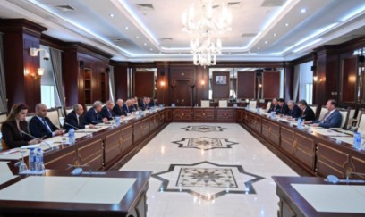 TBMM nümayəndə heyəti Milli Məclisdə qəbul edilib
