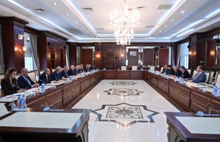 TBMM nümayəndə heyəti Milli Məclisdə qəbul edilib