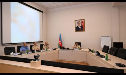 Orduda komanda-qərargah məşqi - Zakir Həsənova məruzə edildi + FOTO