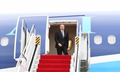 İlham Əliyev Albaniyada səfərdədir 