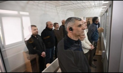 Ermənilərin məhkəməsində dəhşətli kadrlar nümayiş olundu 
