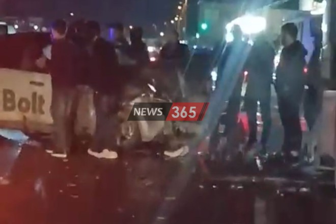 Sabunçuda  yol-nəqliyyat hadisəsi baş verib- FOTO+ VİDEO
