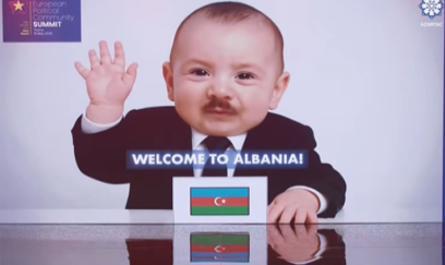 Prezidentləri güldürən sürpriz... – VİDEO
