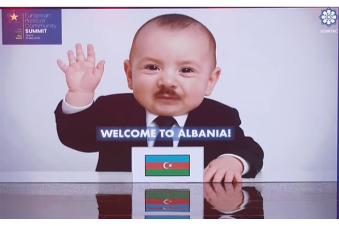 Prezidentləri güldürən sürpriz... – VİDEO