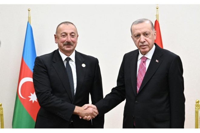 Azərbaycan və Türkiyə prezidentləri Albaniyada görüşüb