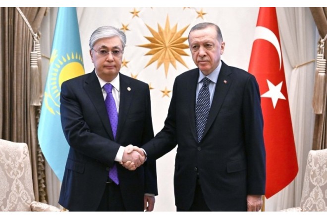 Ərdoğan Tokayevlə bu məsələləri müzakirə etdi 