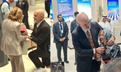 Eyni jest 5 ay sonra Tiranada təkrarlandı