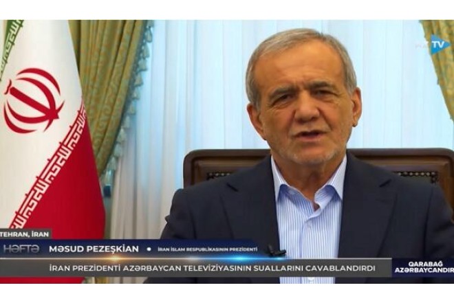 Pezeşkian Paşinyana mesaj göndərdi 