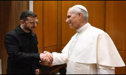 Zelenski Roma Papası ilə görüşdü 