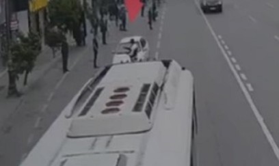 Narkotikin təsiri altında olan sürücü həbs edildi - VİDEO