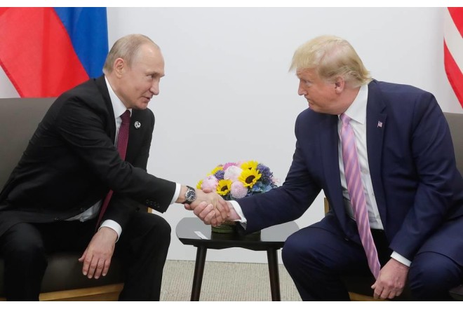 Putinlə Trampın telefon danışığı başladı 