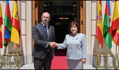 Sahibə Qafarova İspaniya Senatının sədri ilə görüşdü 