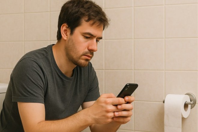 Tualetdə telefon istifadə edənlərə XƏBƏRDARLIQ