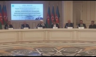 Allahşükür Paşazadədən maraqlı himn ifası- VİDEO