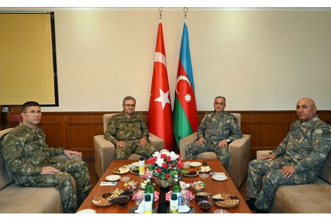 Azərbaycan-Türkiyə hərbi əməkdaşlığı genişləndirilir - FOTOLAR