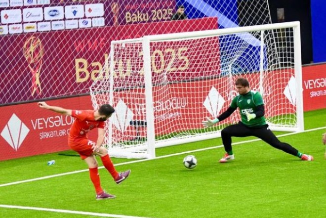 Yığmamız dünya çempionatında ilk qələbəsini qazandı 