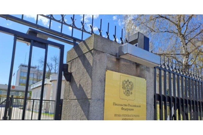 Rusiya səfirliyinə dronla hücum edildi 