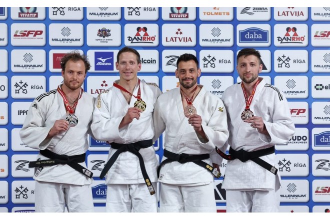 Azərbaycan cüdoçuları Latviyada keçirilən Avropa çempionatında daha 2 medal qazanıb 