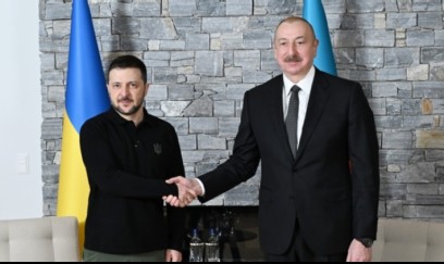 Zelenski Prezident İlham Əliyevi təbrik edib 