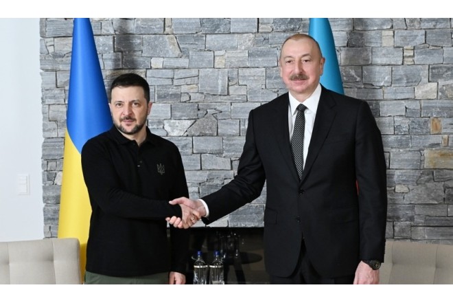 Zelenski Prezident İlham Əliyevi təbrik edib 