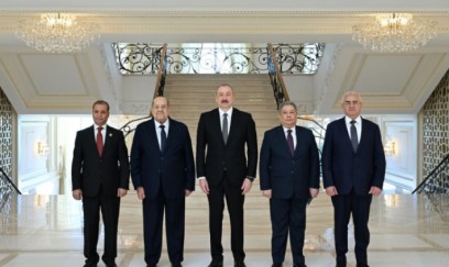 Prezident İlham Əliyev Misir Senatının sədrini qəbul edib 