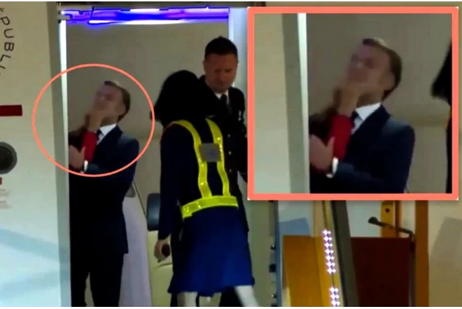 Fransalı siyasətçilər də Makronu qapaza görə lağa qoydu 