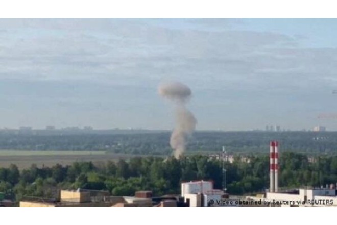 Ukrayna yenə Moskvaya hücum etdi 