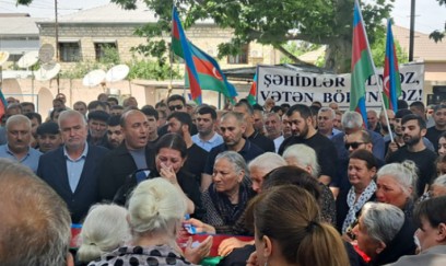 İtkin şəhidimiz dəfn olundu - FOTO