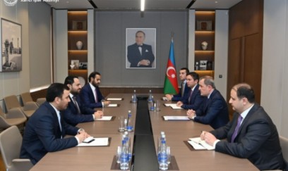 Ceyhun Bayramov qətərli həmkarı ilə görüşüb - FOTO