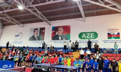 Bakıda stolüstü tennis üzrə ölkə birinciliyinə start verilib