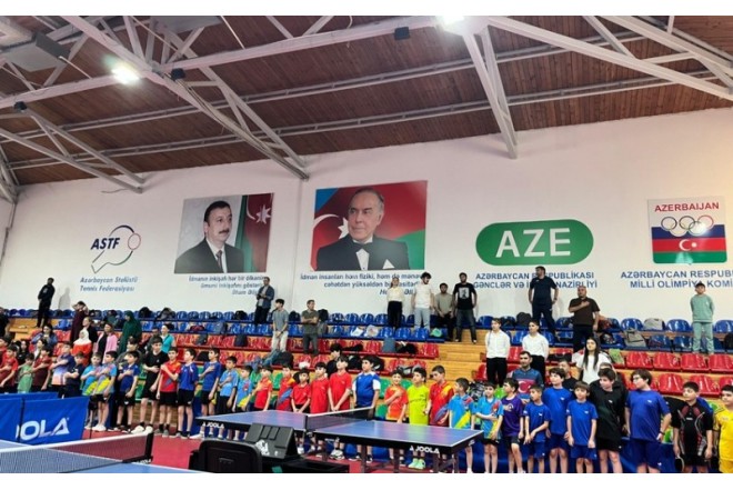 Bakıda stolüstü tennis üzrə ölkə birinciliyinə start verilib