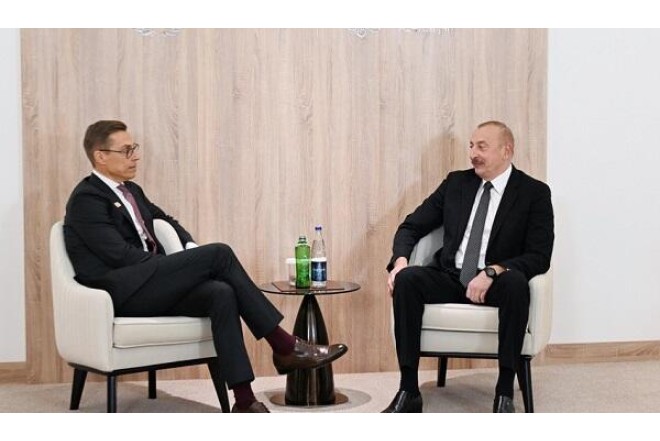 Finlandiya Prezidenti İlham Əliyevi təbrik etdi 