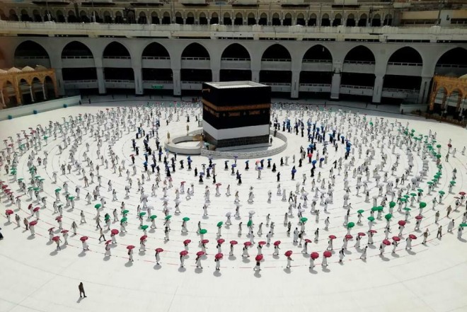 Sonuncu zəvvar qrupları Məkkəyə çatdı 