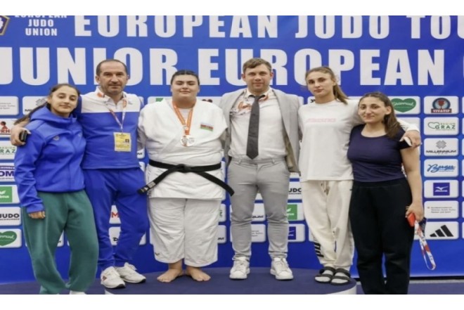 Cüdoçumuz Avropa Kubokunda gümüş medal qazandı