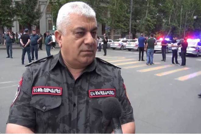 Ermənistan Polisinin rəisi vəzifəsindən azad edildi