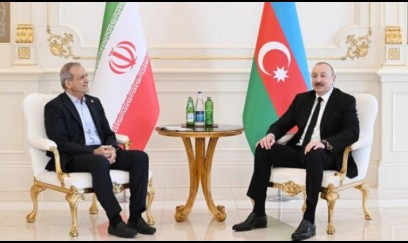 İlham Əliyev Pezeşkianla danışdı 
