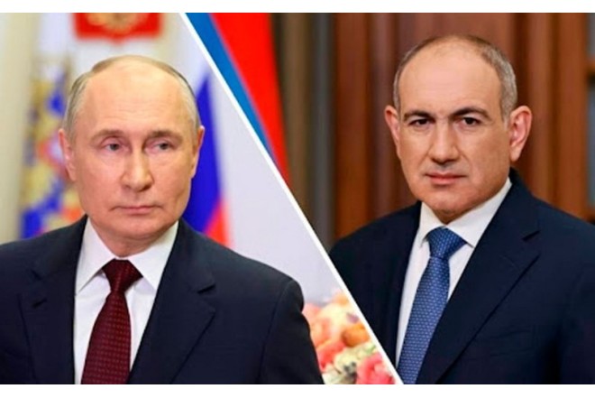 Paşinyan Putinlə konstruktiv münasibətlərinin olduğunu açıqladı