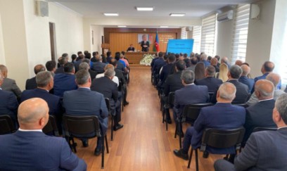 Bakı meriyası Xəzər rayonunda müşavirə keçirdi 