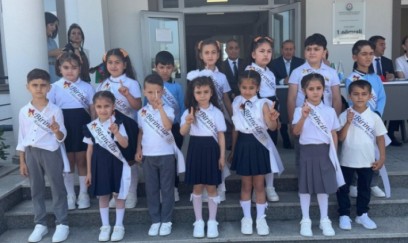Xocalıda məzunlar üçün “Son zəng” mərasimi təşkil olunub - FOTO