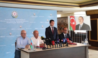 Möminə xatun türbəsinin bərpası ilə bağlı müqavilə imzalanıb 