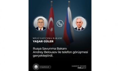Türkiyə və Rusiya müdafiə nazirləri arasında telefon danışığı baş tutub 