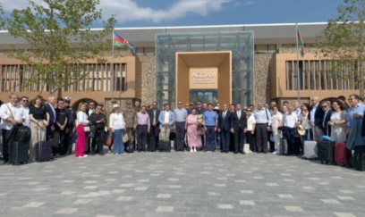 Hikmət Hacıyev Qarabağdan paylaşım edib 
