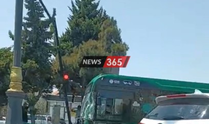 Əhmədlidə sərnişin avtobusu qəzaya uğradı - Hadisə yerindən görüntülər