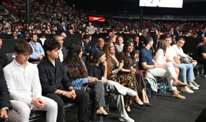 Gecəki döyüşləri onlar da izlədi - FOTO