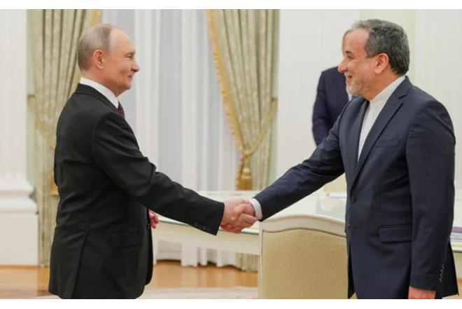 Putin Araqçını qəbul etdi - VİDEO