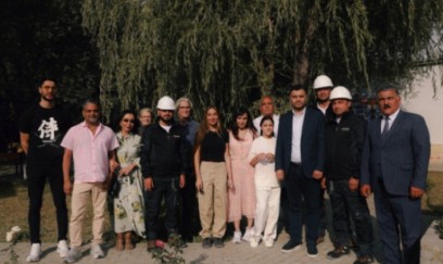 Leyla və Arzu Əliyevalar Altıağac Milli Parkında - FOTOLAR