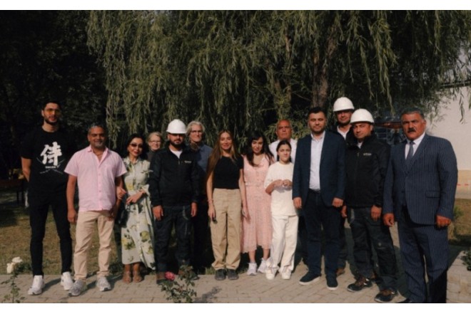 Leyla və Arzu Əliyevalar Altıağac Milli Parkında - FOTOLAR