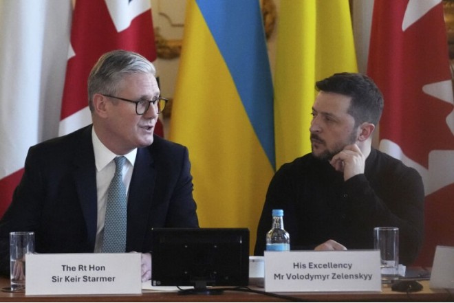 Zelenski Britaniyanın baş naziri ilə görüşüb